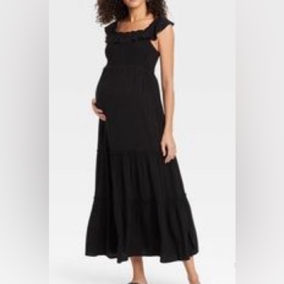 Isabel Maternity by Ingrid & Isabel Dresses & Skirts - Isabel Smocked Tiered Maxi Dress